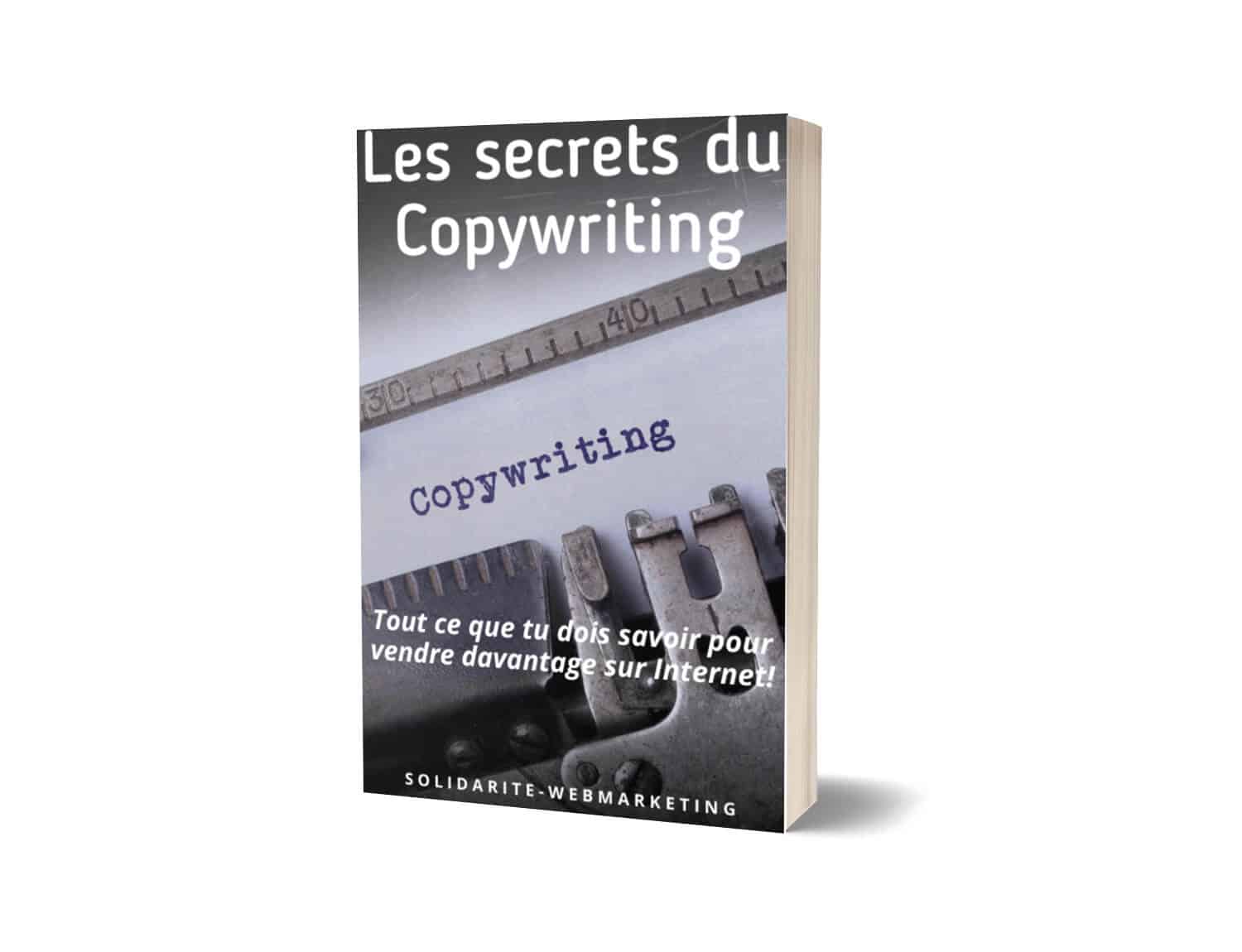 Couverture guide Secrets du Copywriting