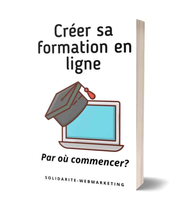 couverture créer une formation en ligne